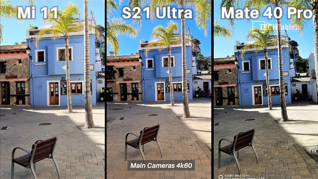 Xiaomi Mi 11 Vs Samsung Galaxy S21 Ultra Vs Huawei Mate 40 Pro Camera Comparison