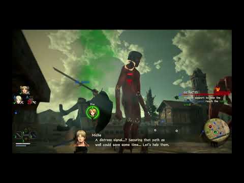 Attack On Titan 2 Story Mode pt 18 "Defend the Squads"