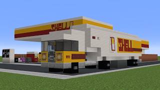 How to Build a Shell Fuel Tanker In Minecraft