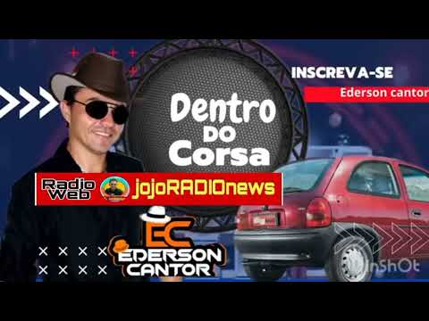 Ederson Cantor DENTRO DO CORSA música nova fev 2025 reedição  jojoradionews jojoNews  Cascavel Ce