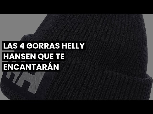 Vídeo relacionado con Helly Hansen Unisex Gorra con logotipo, Azul Marino, STD