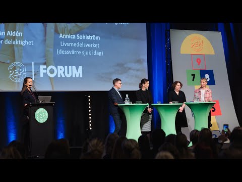 Pep Forum 2022 - Panelsamtal om framtidens ansvar för barn och ungas hälsa