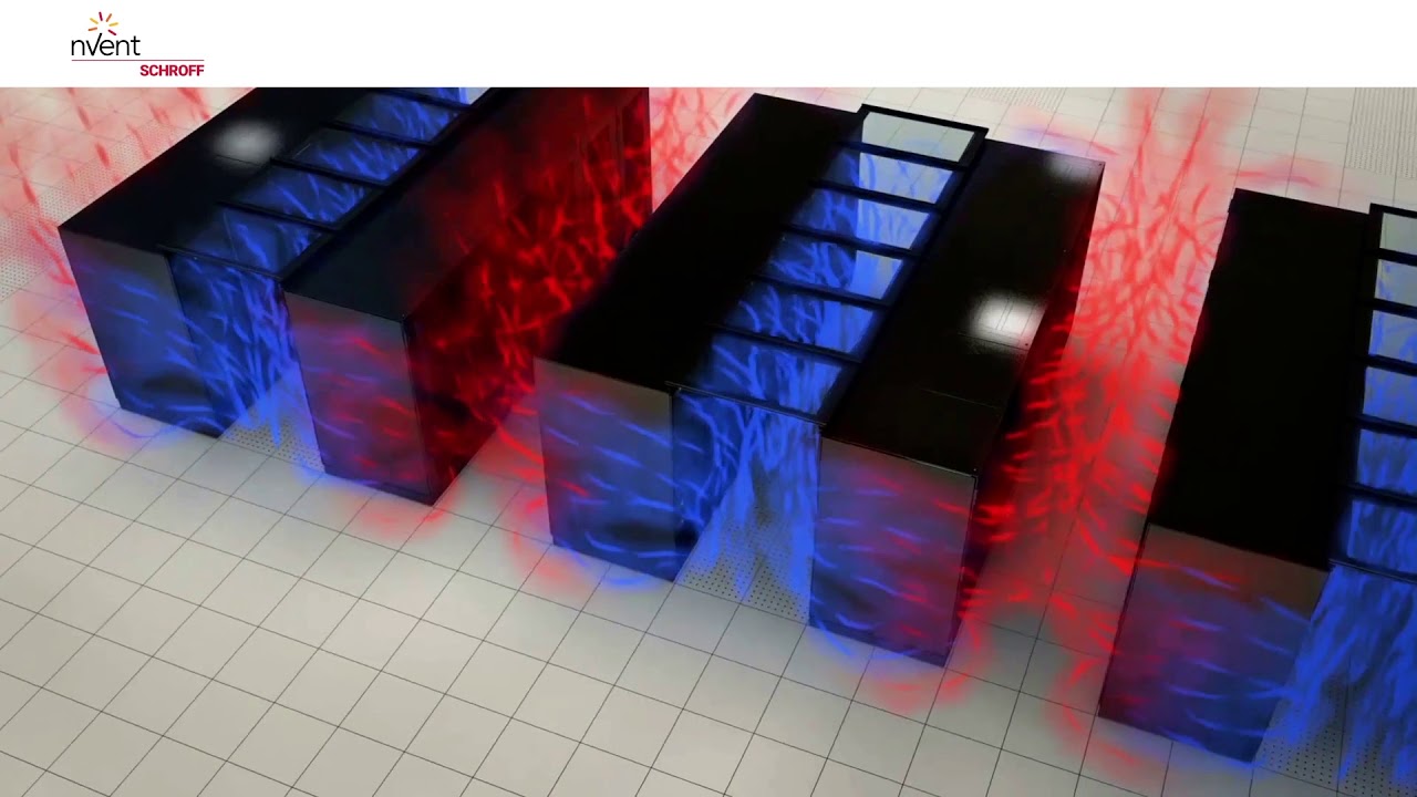 nVent SCHROFF Aisle containment system