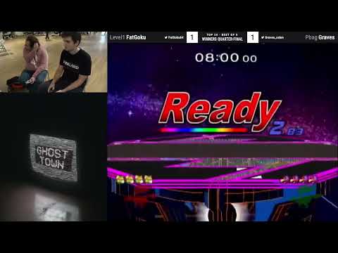 Ghost Town SSBM Winners Quarter - FatGoku vs. Graves