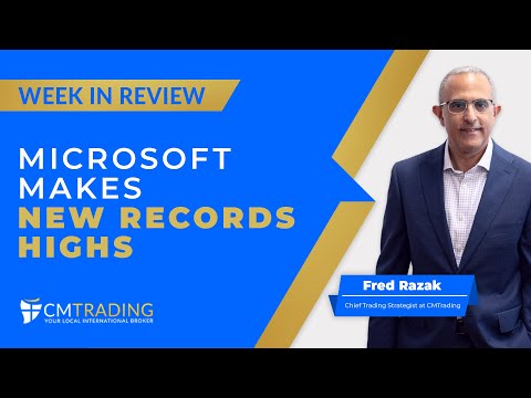Week in Review – November 13th – November 17th, 2023 - Microsoft makes new records highs.