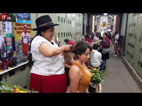 DOÑA ROSA - Old School Market Limpia (Feria Libre Cuenca), Spiritual Cleansing, ASMR
