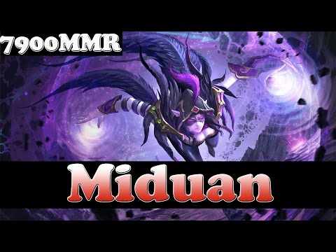 Dota 2 - Miduan 7900 MMR Plays Templar Assassin Vol 4 - Ranked Match Gameplay!
