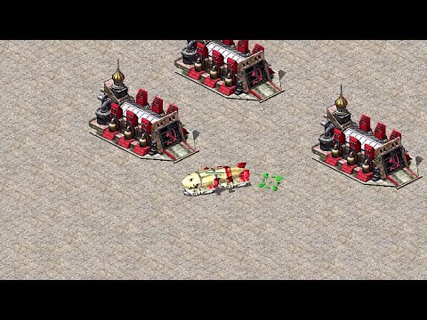 When you turn Kirov into a land unit！ -Red Alert2