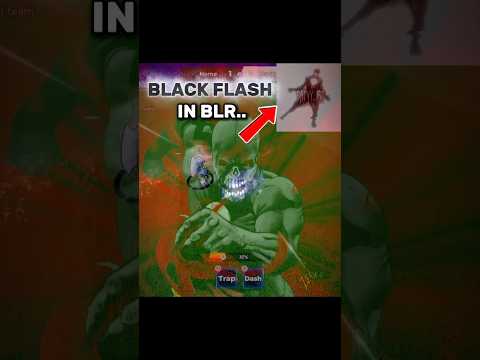 Black flash in bluelock rivals..💀⚡️ #bluelock #bluelockrivals #roblox