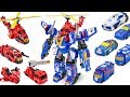 BanDai FanFan Anticar Police Union VS FireRescue Guild CrossDocking Car Truck Toys Transformation
