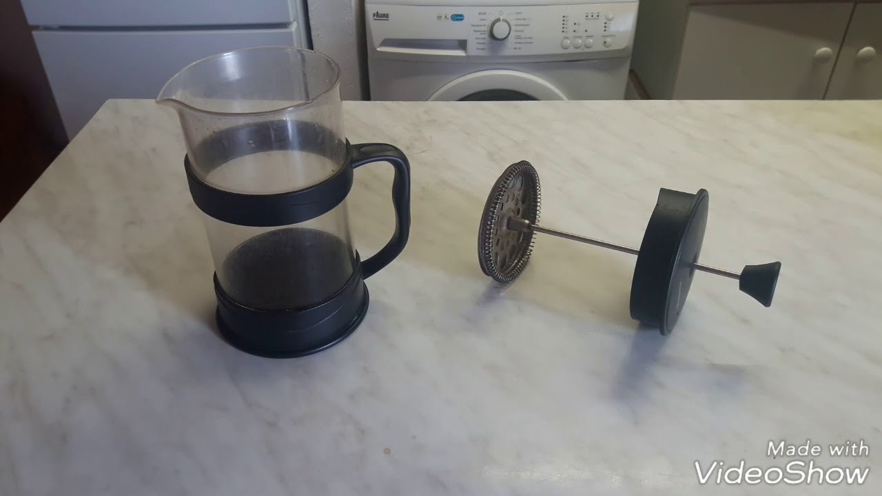 Utilisation cafetière à piston / How to use french press
