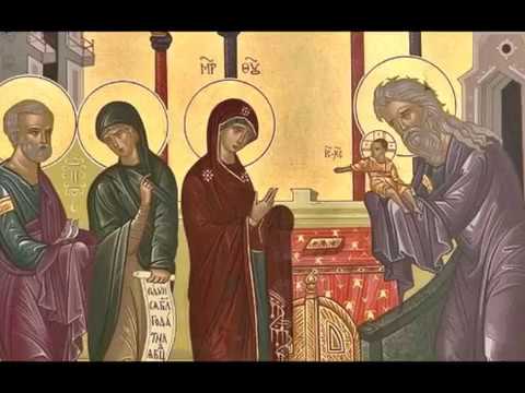 The Presentation of Christ, Ode 9 of the Canon