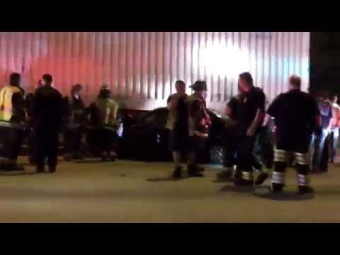 Crash Southbound off the I-55 Near Damen Exit