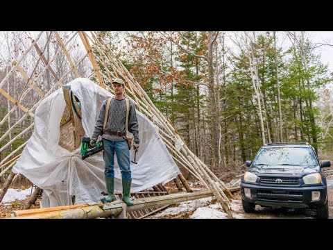 Back to Work on the Shelter, Car Troubles, Snowy Weather - No. 25