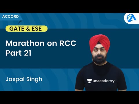 Marathon on RCC | Part 21 | GATE & ESE 2023 | Jaspal Singh