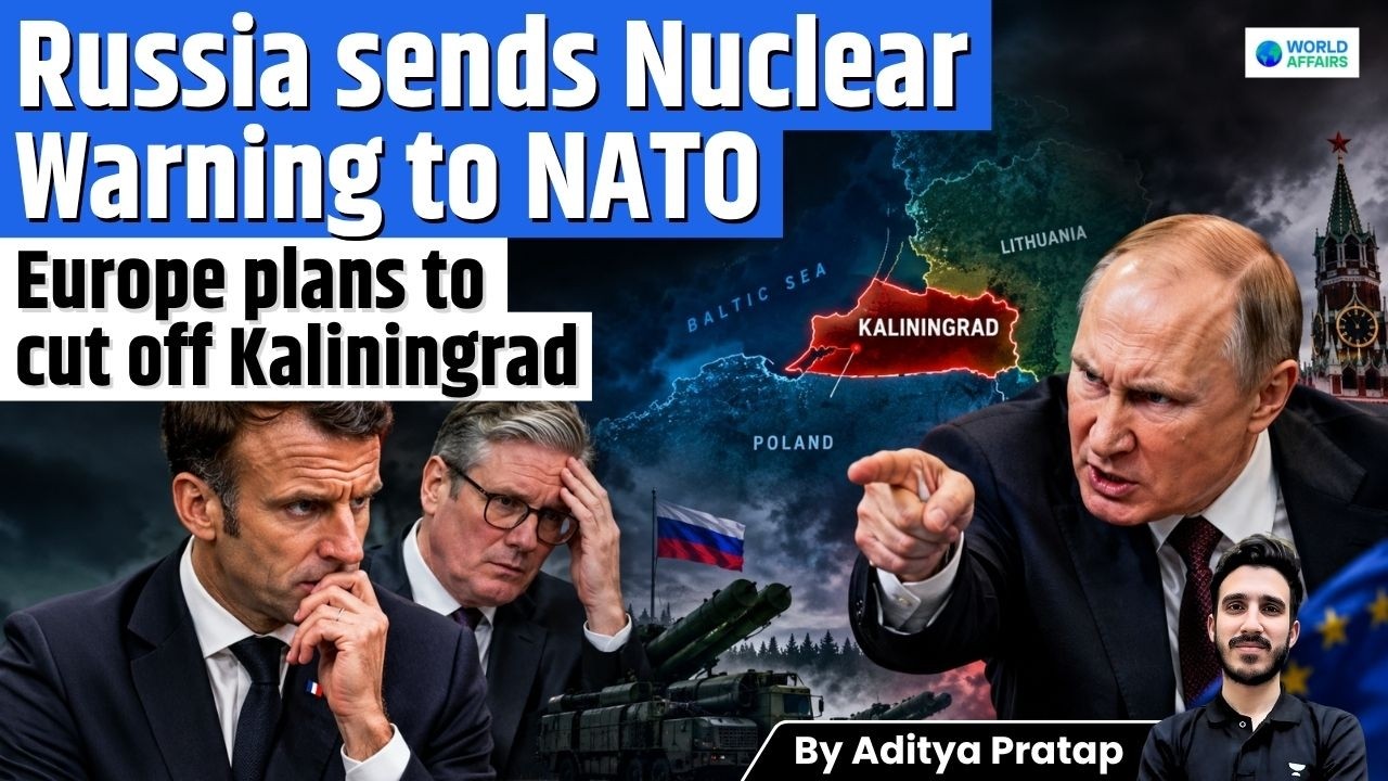 Russia's NUCLEAR WARNING to NATO Over Kaliningrad | Baltic Tensions