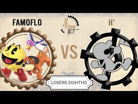 Stock o'Clock #15 - Famoflo (Duck Hunt, Pac-Man) vs H' (Mr Game & Watch) - Losers Eighths