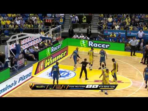 Diante Garrett Maccabi Ashdod vs Maccabi Tel Aviv Video