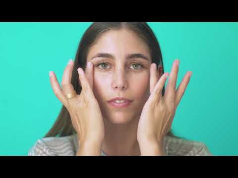 Part of a video titled How to (Properly!) Apply Eye Cream - YouTube
