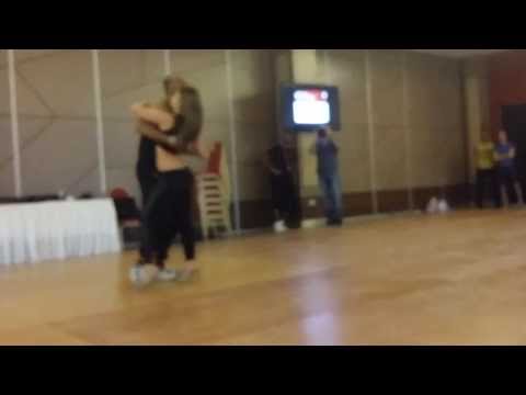 Oman Salsa & Zouk Festival, 2014 - Elena Marina - zouk workshop demo improvisation