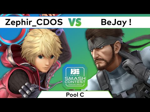 Smash Contest: DoKomi 2020 | HIVE Zephir_CDOS (Shulk) vs SYN BeJay ! (Snake) | Pool C