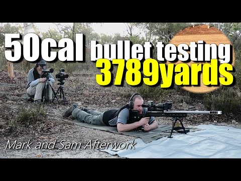 ULR 50cal bullet testing at over 2 miles