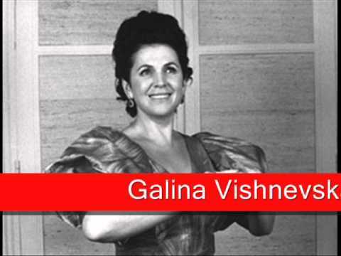 Galina Vishnevskaya: Tchaikovsky, 'Lullaby'