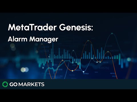 MetaTrader Tips and Tricks - MT4 Genesis Alarm Manager