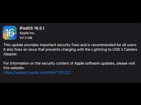 iOS 16.5.1 & iPadOS 16.5.1 Update with Important Security Fixes!