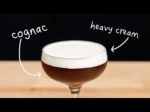 Only the best in this one, The Brandy Alexander