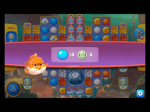 Fishdom. Hard Level 3802. HD Quality