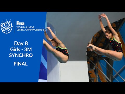 Re-LIVE | Day 8 - Girls - 3m Synchro Final