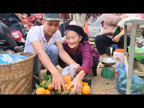 Taking Oranges to Sell at a Highland Market