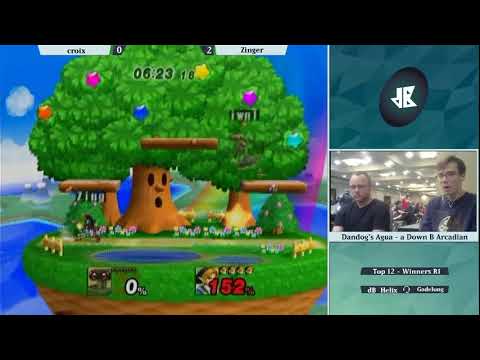 Dandog's Agua - croix (R.O.B., Fox) vs Zinger (Link) - Winners Quarters