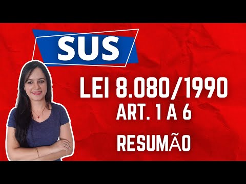 Law 8.080/1990 - Articles 1 to 6 (SUS Legislation) - Summary with Prof. Juliana Mello