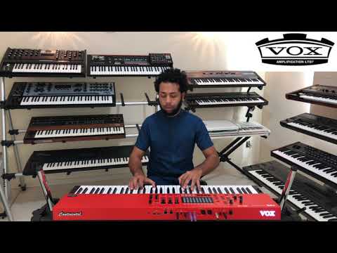 VOX CONTINENTAL 73 , DEMO NA CLASSIC KEYBOARDS , COM HERBERT MEDEIROS