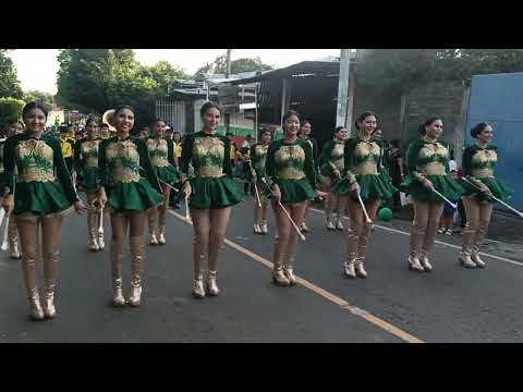 Lindas cachiporristas INUS BAND san Jorge San miguel