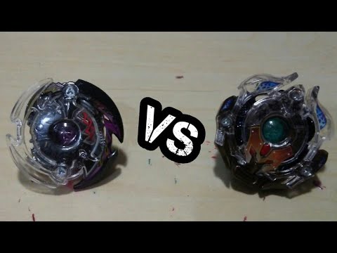 OUTSPUNED: Dark Deathscyther .F.J VS Mad Miniboros .Q.Q | Beyblade Burst