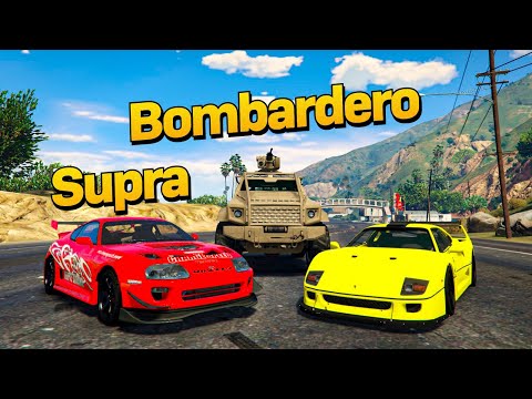 Recupero Un Supra Encautado y Bombardeo Comisaria Gta Rp