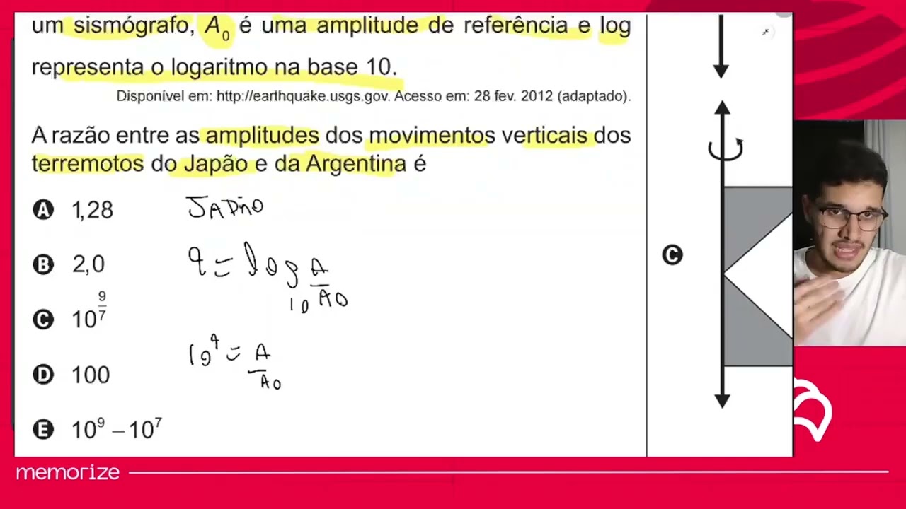 Resolução em Vídeo — Questão 163 ENEM 2018 PPL