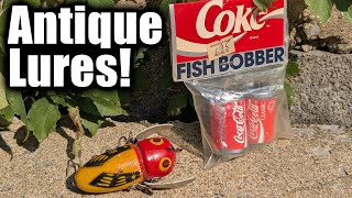 Should I Try Fishing With These ANTIQUE FISHING LURES? (50 Years Old)