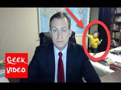 Children interrupt BBC News interview - BBC News