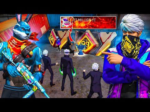 BIGGEST YOUTUBERS K SATH GOJO BUNDLE PRANK KIYA 😱 GARENA FREE FIRE 
