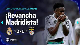 RESUMEN: REAL MADRID (3) 2-1 (1) BENFICA I PLAY-OFFS I VUELTA I UEFA CHAMPIONS LEAGUE