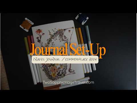 Setting Up My Commonplace Book for Travel - Analog Journaling Practice for 2026, Travel Writing