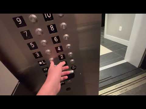 Cool Modernized Otis Traction Elevators