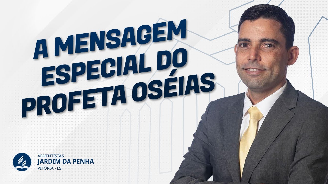 A mensagem especial do profeta Oséias - Pr Josanan Alves