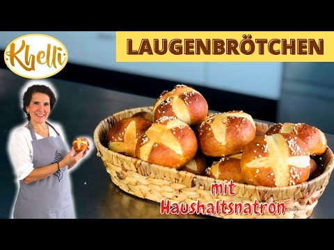 Laugenbrötchen selber machen/ einfaches und schnelles Rezept/Laugengebäck / Khellis Backwelt