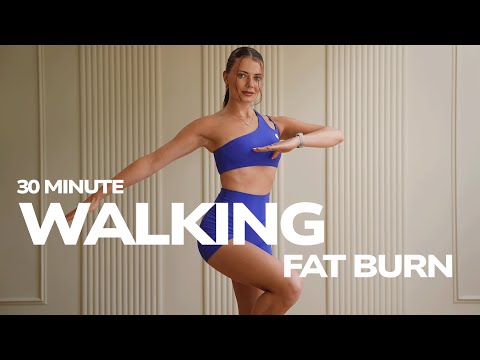 30 MIN WALKING CARDIO WORKOUT FOR FAT LOSS- Beginner Friendly