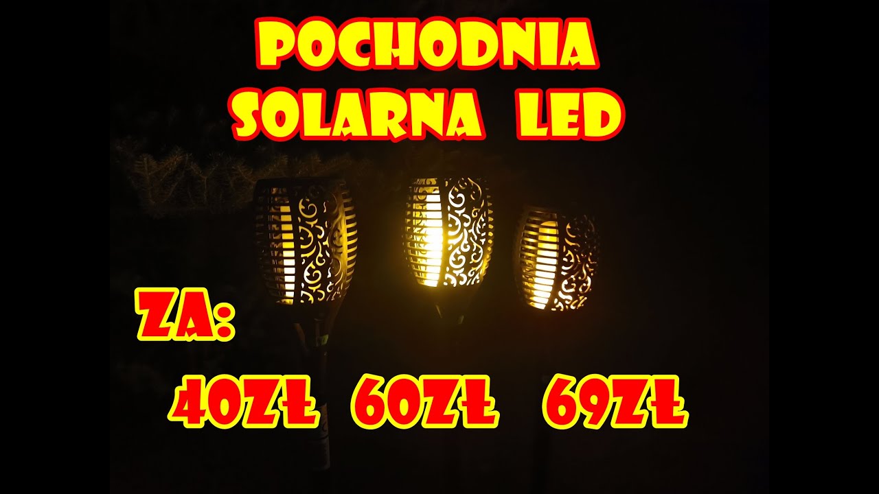 LAMPA solarna duża POCHODNIA LED ile świeci POLIFACH P-202 Greifen Forever Light RTV100012